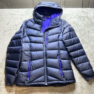 Eddie Bauer Blue Puffer Jacket
